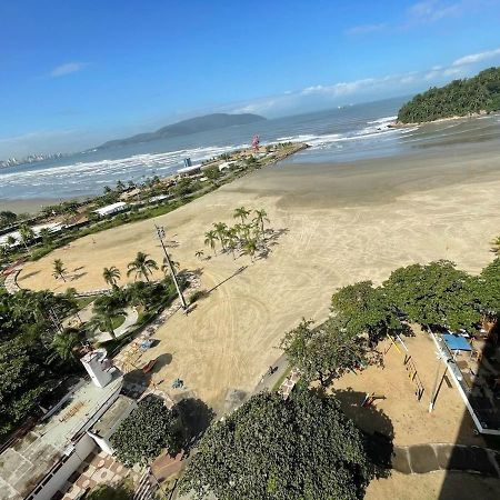 Pe Na Areia Em Santos! Que Vista Mar! Santos (Sao Paulo) Exterior photo